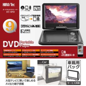 キュリオム ポータブルDVDプレーヤー ヘッドレストモニター ツインDVD