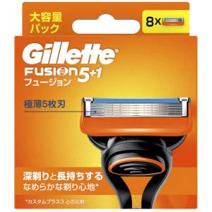 Gillette ジレット フュージョン マニュアル 替刃8B : 春かぜ千里 日