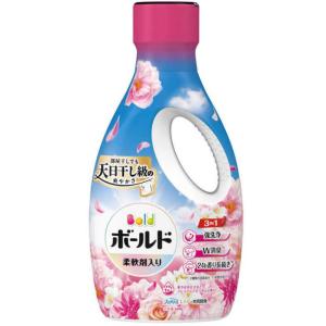 ボールド P&G ボールドジェル 柔軟剤入り 液体 フレッシュサボン 本体