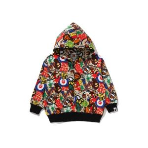 A BATHING APE（アベイシングエイプ） パーカー BAPE MILO ASSORTED