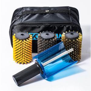 ロトブラシ XCMAN スノーボード用ロトブラシ ナイロン、ブロンズ、馬毛