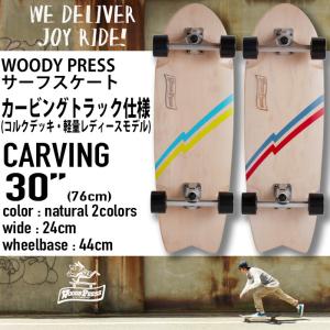 INTRO SKATEBOARD：CT-X 32inch サーフ系 カービングトラック装着