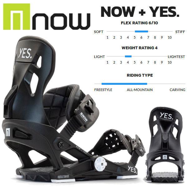 ナウ NOW X YES コラボ メンズ ビンディング バインディング