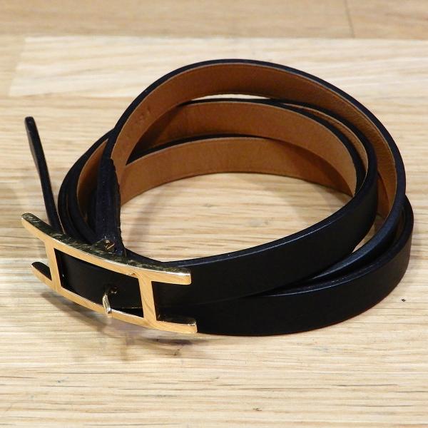 HERMES（エルメス） 【超美品】エルメス アピ3 ブラック 4重