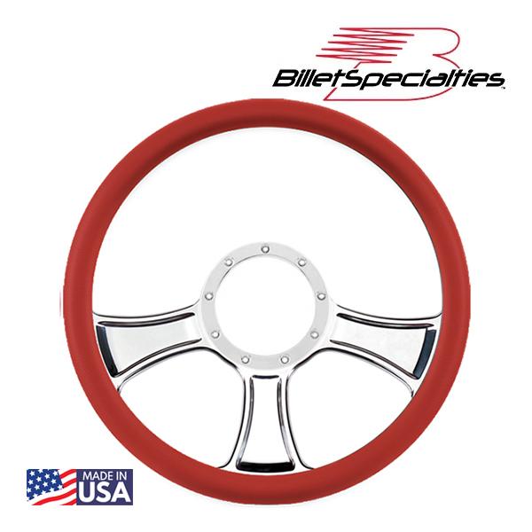 Billet Specialties 正規品 14インチ ステアリングホイール シケイン
