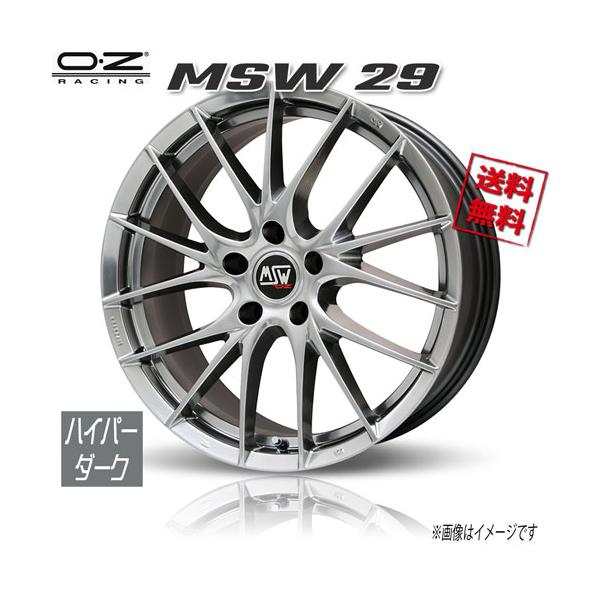 OZ Racing OZレーシング MSW29 ハイパーダーク 18インチ 5H110 8J+40 1