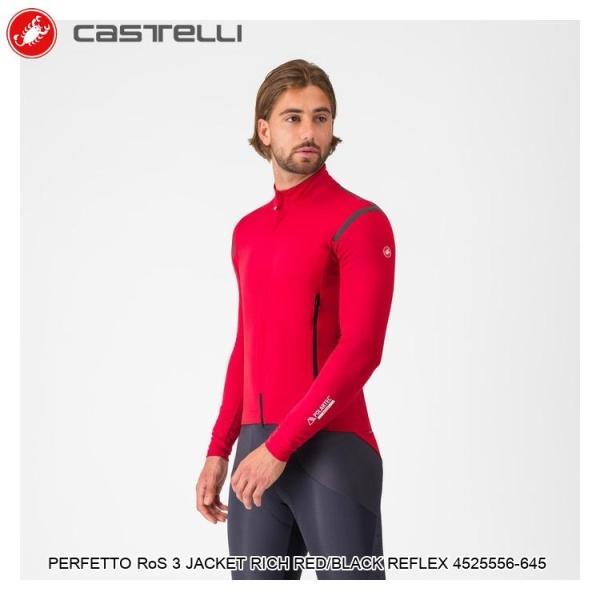 Castelli（カステリ） PERFETTO RoS 3 JACKET RICH RED/BLACK REFLEX