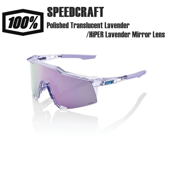 100% ワンハンドレッド サングラス SPEEDCRAFT Polished Translucent