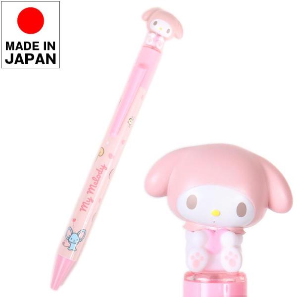 マイメロディ マスコット付きボールペン 日本製 モチーフ サンリオ