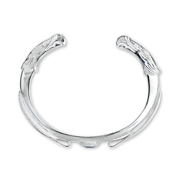 鷲見太郎 BRACELET ブレスレット】イーグルフェイスバングル/オパール