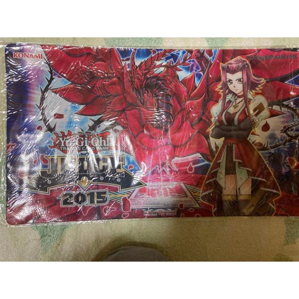 遊戯王 公式 プレイマット キメラテック・オーバー・ドラゴン JUDGE