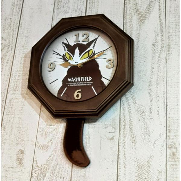わちふぃーるど 時計 ジタンのテイル振子時計猫のダヤン ジタン 振子
