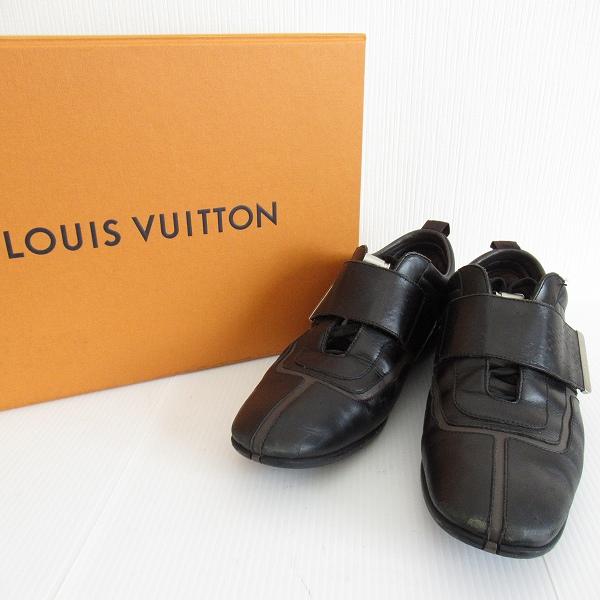 LOUIS VUITTON（ルイ・ヴィトン） #aps スニーカー 7 1/2 黒 マジック