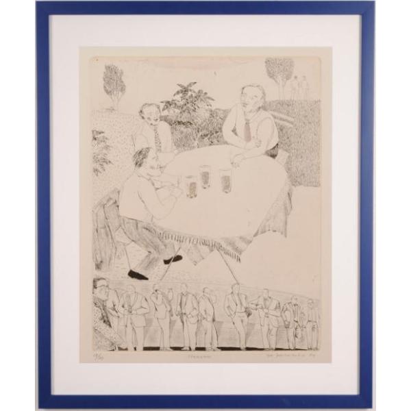 山本容子 絵画 銅版画 絵 エッチング アクアチント インテリア