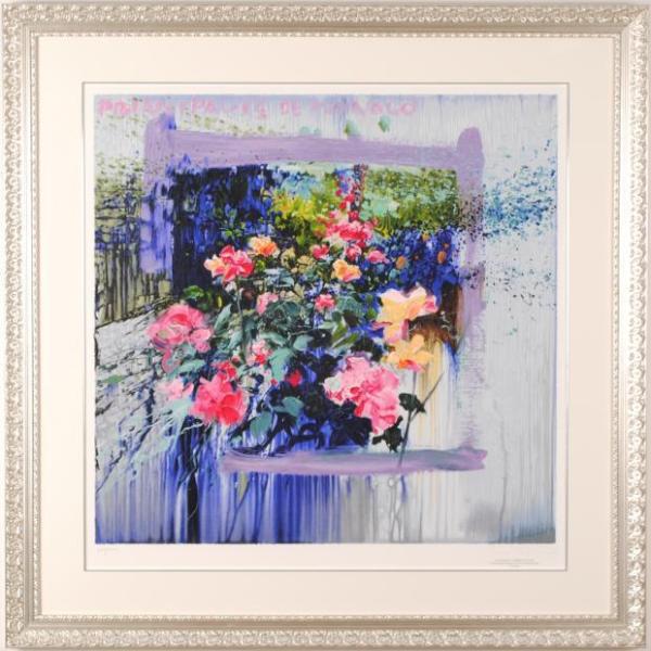 J.トレンツ・リャド 版画「エルベストンの森」 【公式通販】