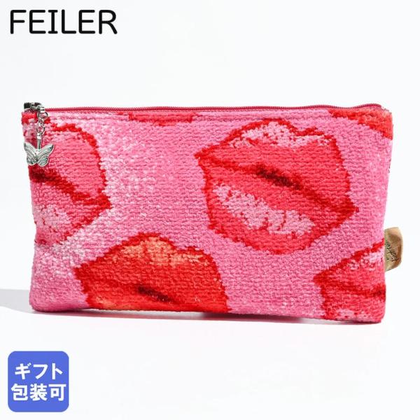 feiler（フェイラー） ポーチ コスメポーチ 化粧ポーチ キス ミー