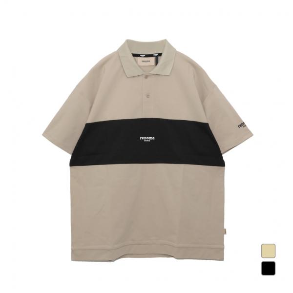 レノマ ゴルフウェア 半袖シャツ 春 夏 PANEL SWITCHING POLO S/S-SP