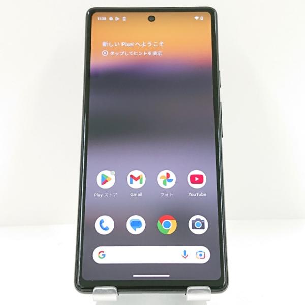Google Pixel 6a au チャコール 送料無料 即決 本体 c15128 : アーク