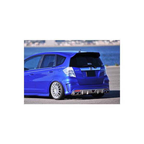 ノブレッセ フィット GE 左右4本出し/リアルマフラーカッター [テール