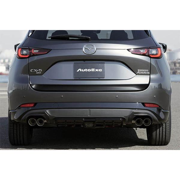オートエクゼ AutoExe スポーツマフラー 左右デュアル CX-5 KF2P 車体