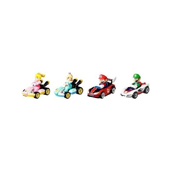Hot Wheels（ホットウィール） マリオカート 4パック Cセット【限定