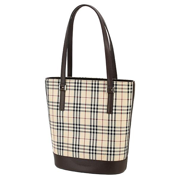 BURBERRY（バーバリー） バッグ ノバチェック ベージュ キャンバス