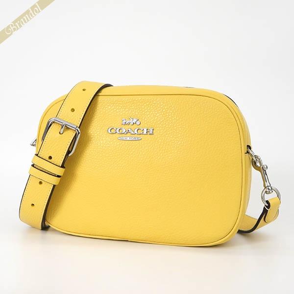 COACH（コーチ） ショルダーバッグCOACH レザー カメラバッグ イエロー