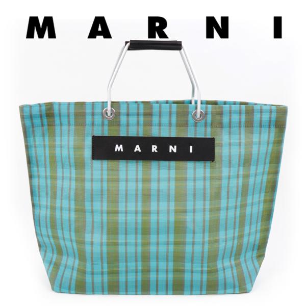 MARNI（マルニ） マルニフラワーカフェ トートバッグ ストライプ