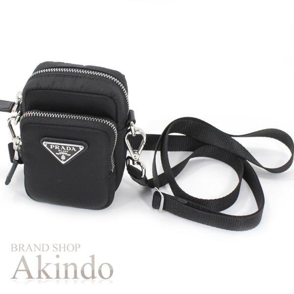 PRADA（プラダ） 【新品】プラダ ミニショルダーバッグ ポーチ 黒