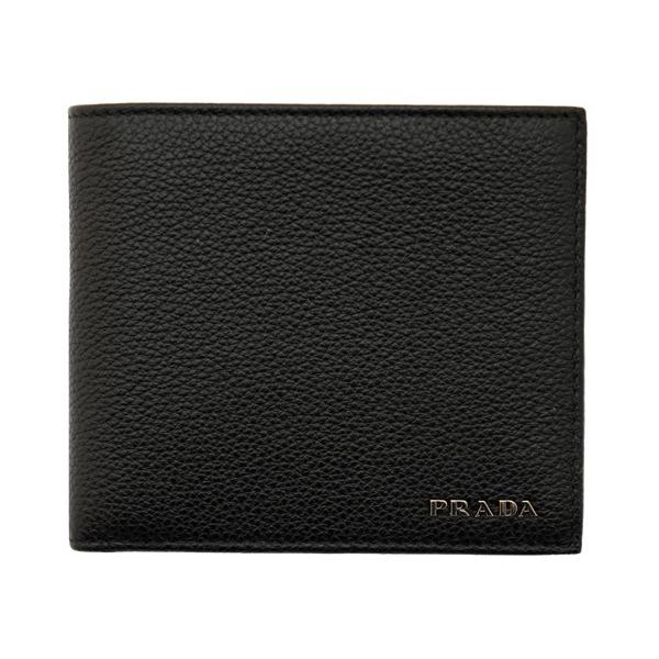 PRADA（プラダ） プラダ財布 メンズ 二つ折り財布 VITELLO GRAIN