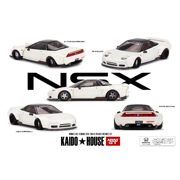 MINI-GT 1/64 ホンダ NSX (NA1) KAIDO WORKS V2(左ハンドル) (KHMG148