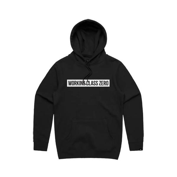 ワーキングクラスゼロ スタンダードロゴフード (パーカー