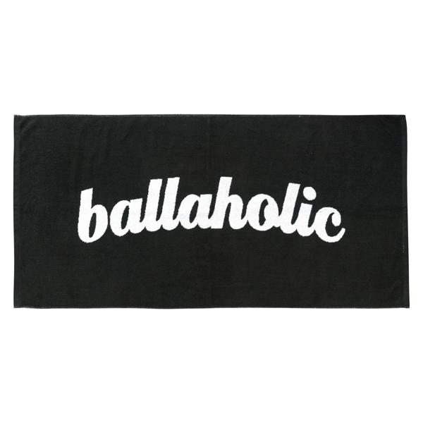 Ballaholic Logo Bath Towel (black) バスタオル BHDAC-00124-BLK-FR