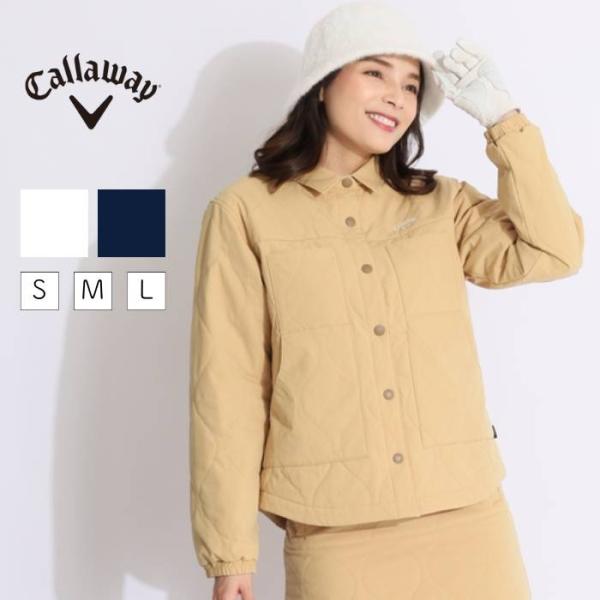 セール中 キャロウェイ 【撥水】キルティング中綿コーチジャケット