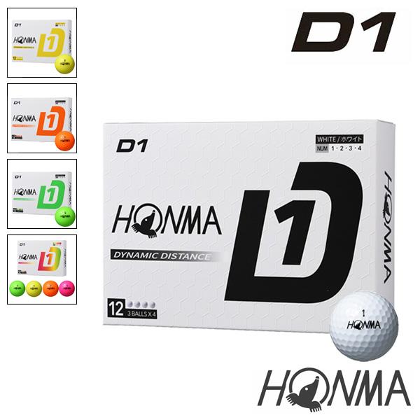 HONMA GOLF（本間ゴルフ） HONMA ホンマゴルフ ゴルフボール D1 2024年