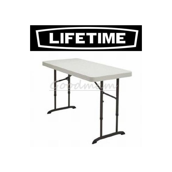 4Footライフタイムテーブル4人掛け LIFETIME 高さ調整可能3段階