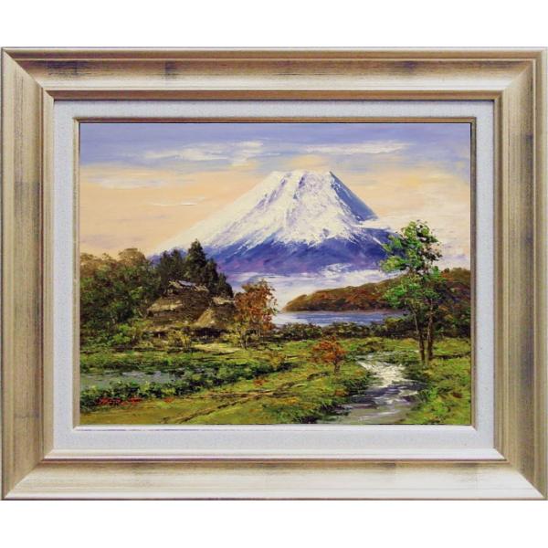 絵画作品】風景画 西澤画伯 絵画 油絵 アート F6号 状態優良！ 絵画