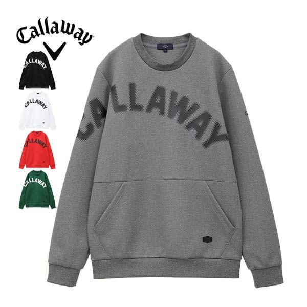 Callaway（キャロウェイ） ロゴプリント ダンボール クルーネック