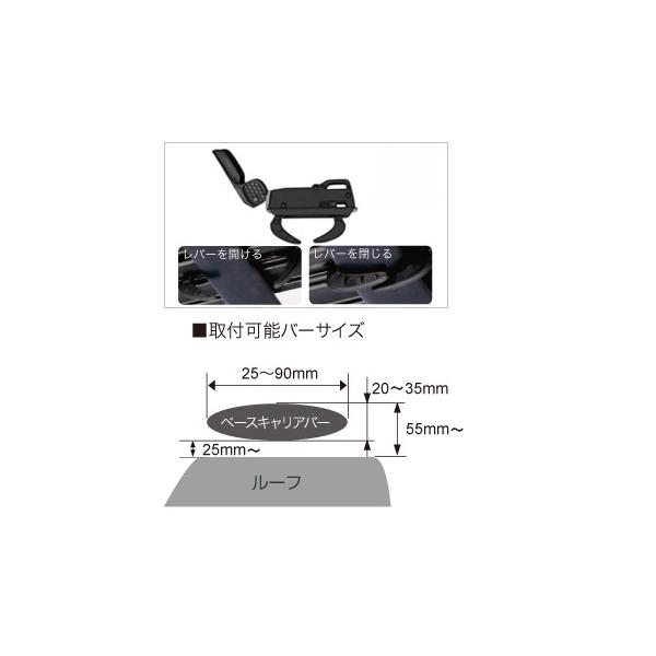 INNO BRP16 カーメイト イノー メモリークランプセット 4個1セット