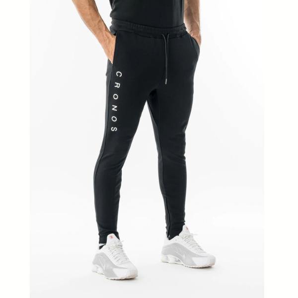 CRONOS ACTIVE SLIM Long Pants【BLACK】クロノス ジョガーパンツ