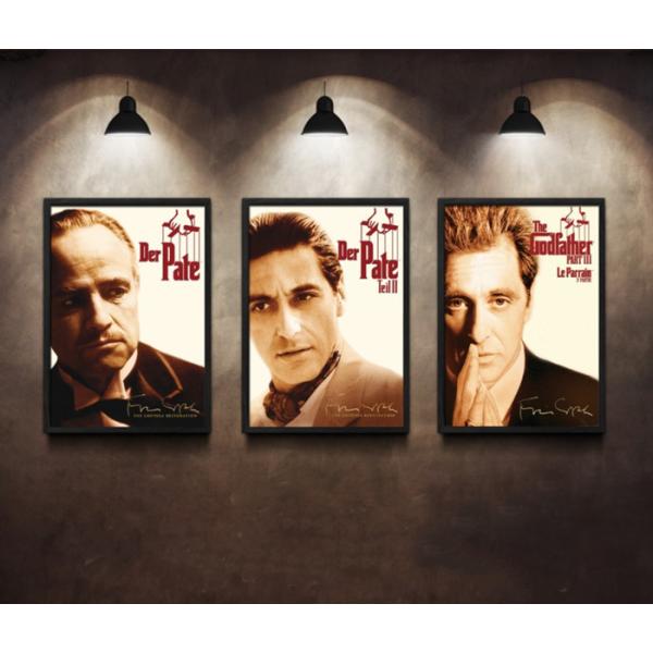 ゴッドファーザー』The Godfather 映画ポスター アートフレーム 壁掛け