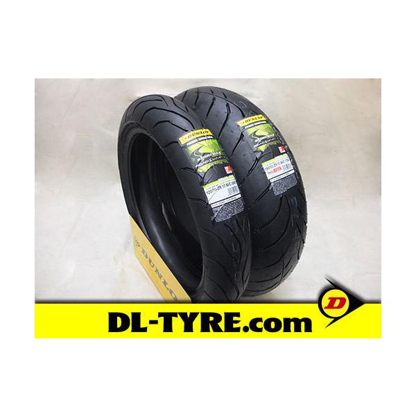 バイク用中古Rタイヤ ダンロップ スポーツスマート サイズ200/55ZR17