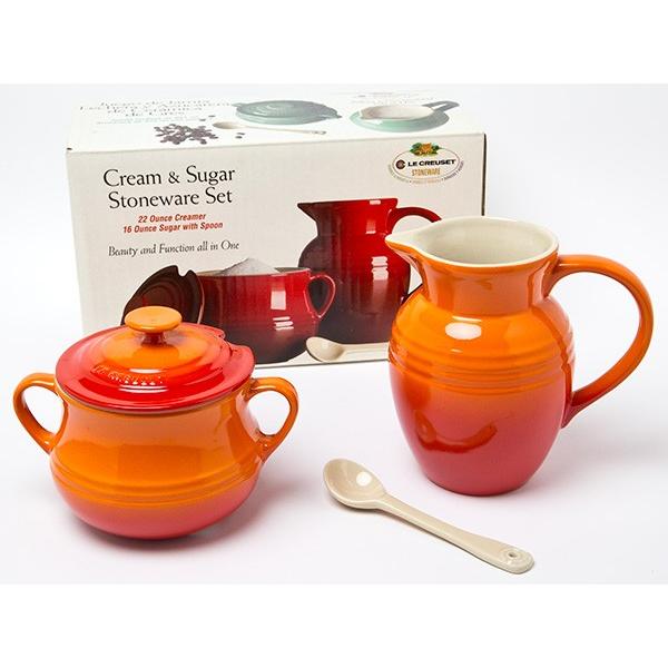 送料無料】LE CREUSET ル・クルーゼ Cream＆Sugarクリーマー＆シュガー