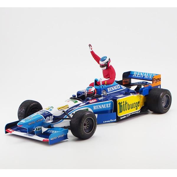 ミニチャンプス 1/18 ベネトン ルノー B195 ミハエル シューマッハ