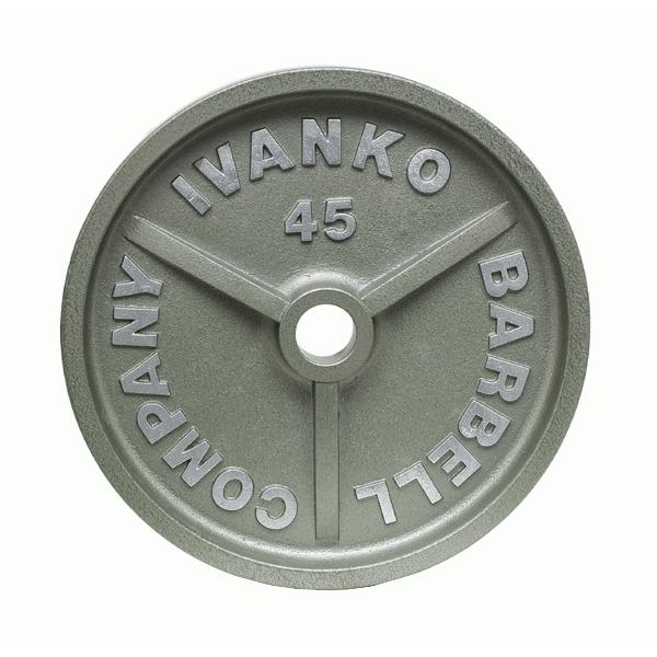 日本総代理店 Φ50mm 5kg バーベルプレート IVANKO イヴァンコ