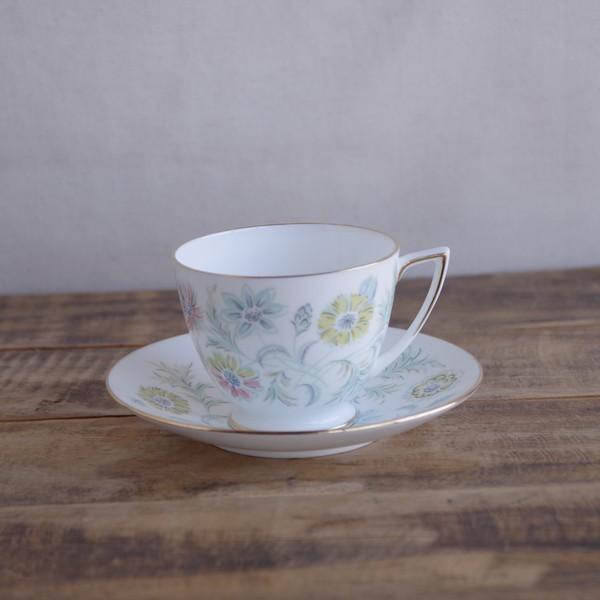 MINTON（ミントン） 花柄 コーヒーカップ ソーサー ヴィンテージ 食器