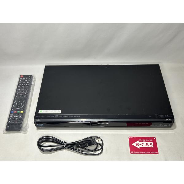 Panasonic 500GB 2チューナー ブルーレイレコーダー ブラック DIGA DMR