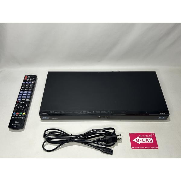パナソニック 500GB 2チューナー ブルーレイレコーダー ブラック DIGA