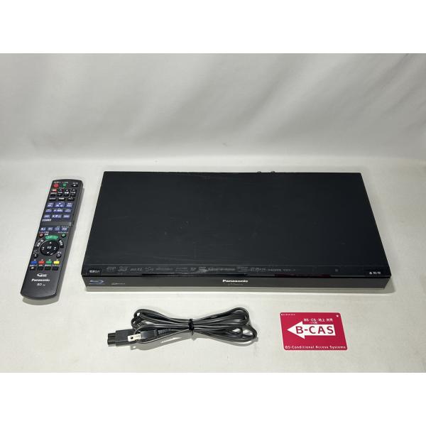 パナソニック 500GB 2チューナー ブルーレイレコーダー ブラック DIGA