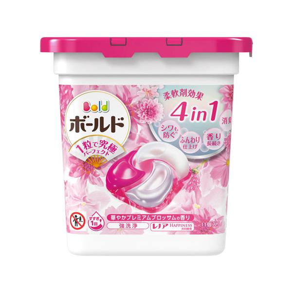 P＆G 洗濯洗剤 ボールド ジェルボール4D 華やかプレミアムブロッサムの